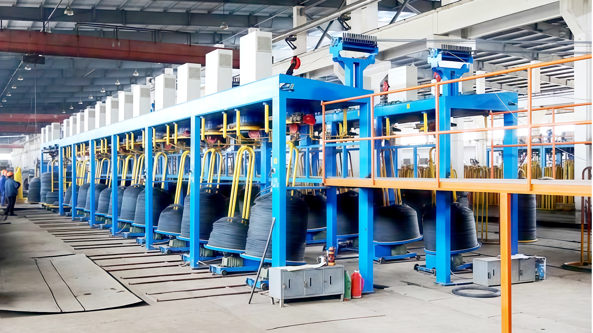 ওয়্যার টেক-আপ মেশিন কীভাবে তারের ঘুরানোর প্রক্রিয়ার সময় অভিন্ন টান নিশ্চিত করে?